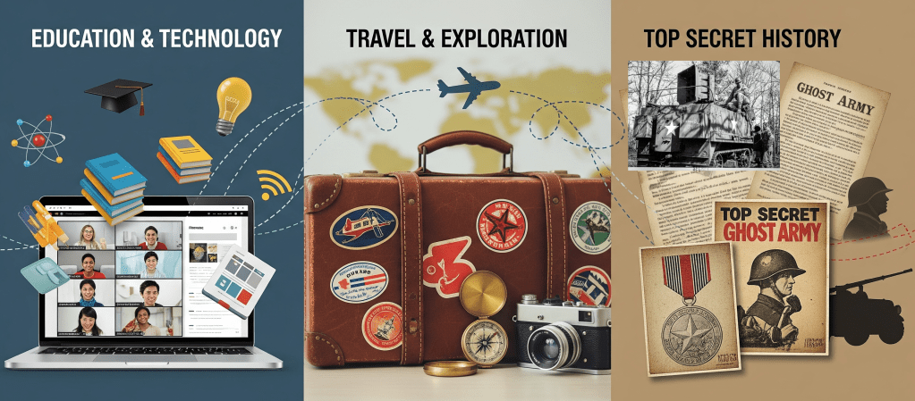 education, travel, history